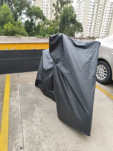 Capa Para Moto Forrada Impermeável Térmica Sol Chuva