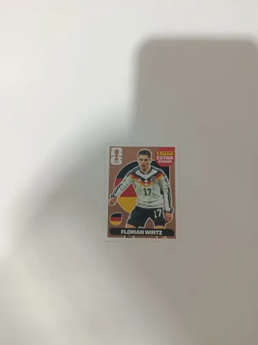 Figurinha da copa extra sticker do Florian Wirtz bronze em perfeito estado