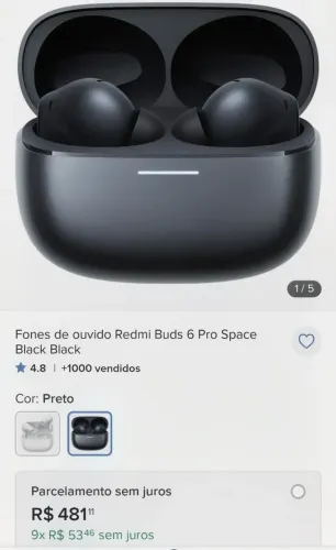 Fones xiaomi