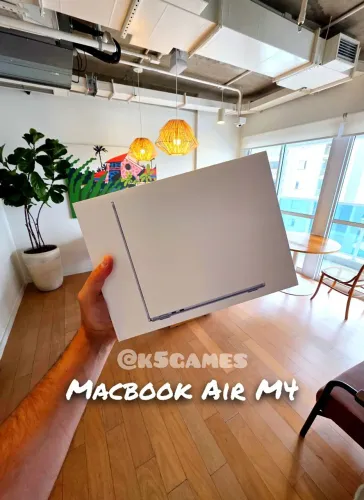Macbook Air M4 15 16GB 256GB Silver - Lacrado - ATENÇÃO ABC SP 