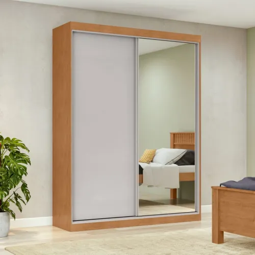 Guarda-Roupa 2 Portas Slim 1,54m 100%MDF tt8