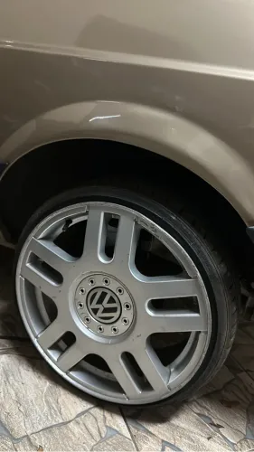 Troco vr6 por outras roda pneu zero 