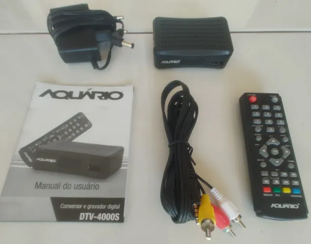 Receptor e gravador para sinais terrestres