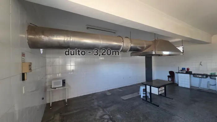 Coifa para cozinha industrial