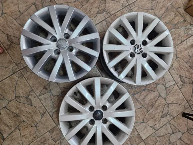 Lote de rodas avulsas do aro 14" ao 20"