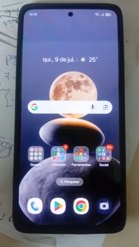 Realme 14 5g 12/256gb Preto em estado de novo