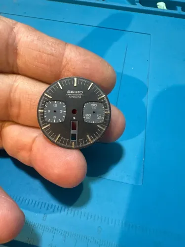 Mostrador Seiko Speedtimer Bullhead (Calibre 6138, modelo 6138-0040 / 6138-0049)