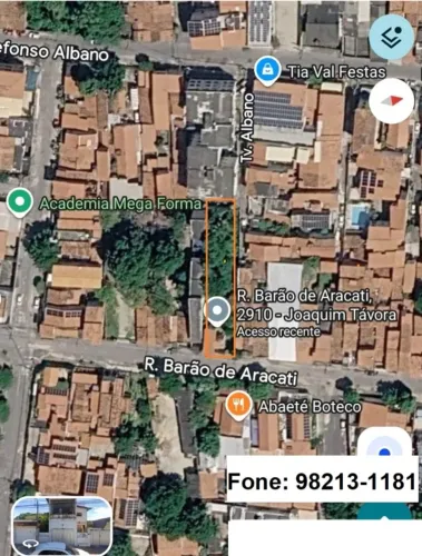 Terreno Nascente com 746m² no Joaquim Távora - Perfeito para Kitnets, Galpão ou Residência