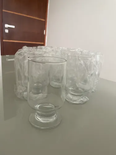 Taças de vidro (conjunto de 12 taças)