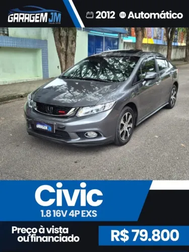 Honda Civic Sedan EXS 1.8/1.8 Flex 16V Aut. 4P 2012