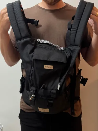 Canguru Bebe Ergonômico 3 Em 1 Com Assento Yani Galzerano