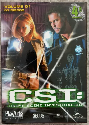 DVD CSI 4º temporada volume 1 (3 discos)