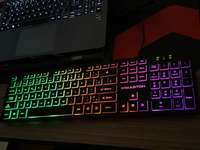 Teclado H-Maston AK-200 retroiluminado novo