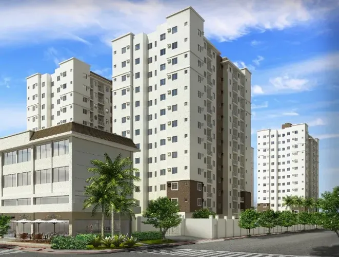 Apt novo - 100% sol da manhã e vista livre no Verano Res. Clube / 2 quartos sendo 1 suíte