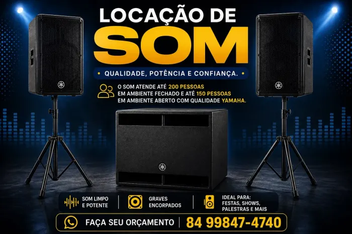 Aluguel de som para eventos