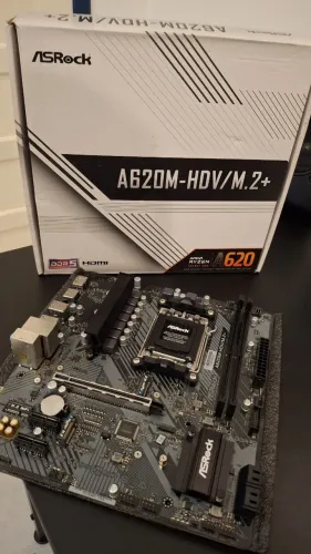 Placa-mãe ASRock A620M-HDV/M.2+ AM5 DDR5