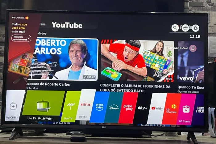 TV LG SMART 43 POLEGADAS LEIA ANÚNCIO 