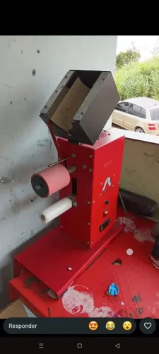 Máquina de estampa caneca