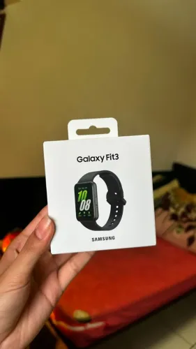 (NOVO. LACRADO) Smartwatch Samsung Galaxy Fit3 Preto Grafite
