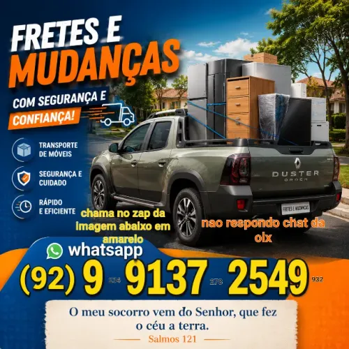FRETE ZONA LESTE NORTE E SUL TODA MANAUS