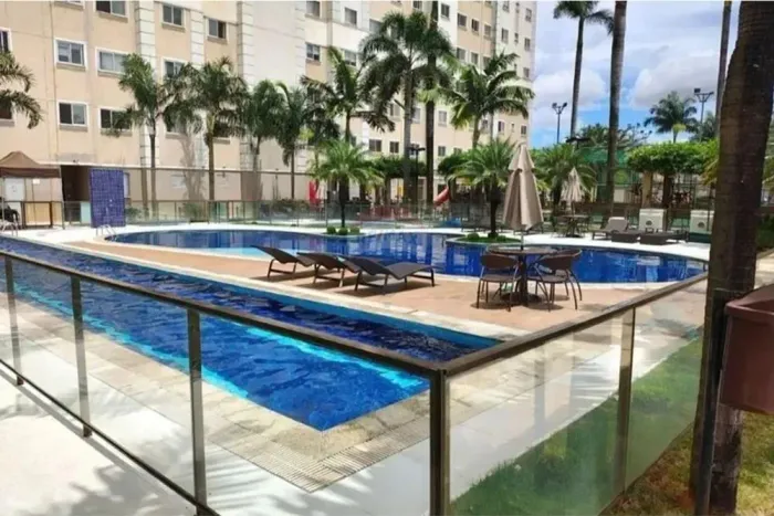 QI 24 Apartamento 2 QUARTOS SEMI MOBILIADO Toplife Taguatinga Norte
