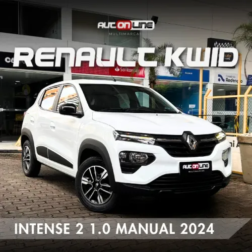 Renault Kwid Intense 1.0 Flex 12V 5P Mec. 2024
