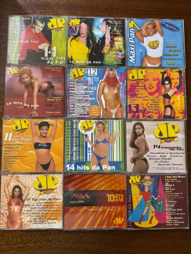 Kit 12 CDs revista Jovem Pan anos 90