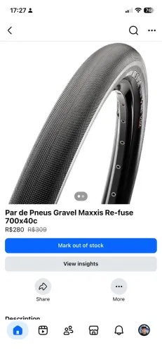 Par de Pneus Gravel Maxxis Re-fuse 700x40c