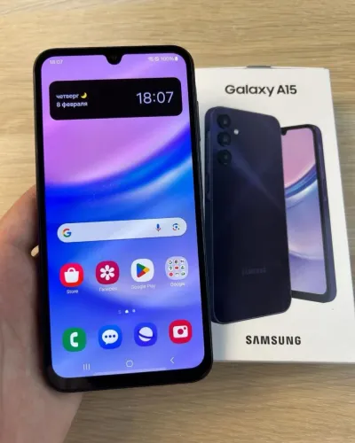 Galaxy A15, 256GB, 8GB RAM - Acompanha Caixa e Nota Fiscal