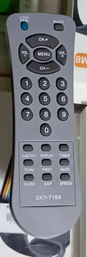Controle Remoto Para TV Compatível Com Philco Tubo - Nova - Ditudo Tech e Variedades 