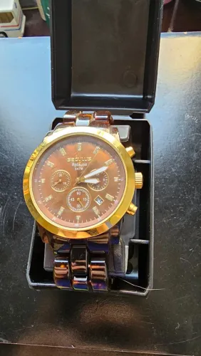 Relógio Feminino Seculus Aplause Marrom