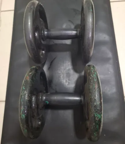 Alteres 10kg cada total 20 kg .