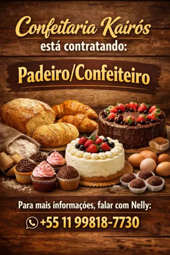 Vaga para Padeiro 