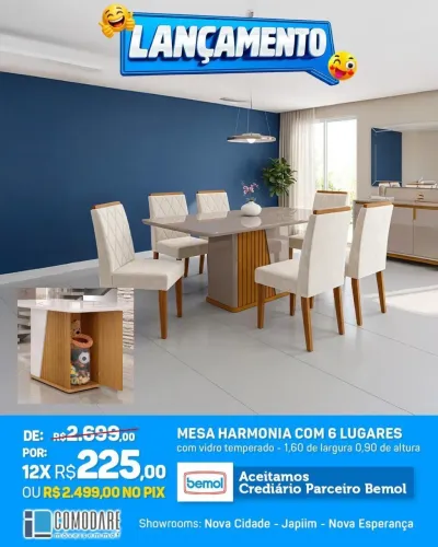 Mesa 6 lugares