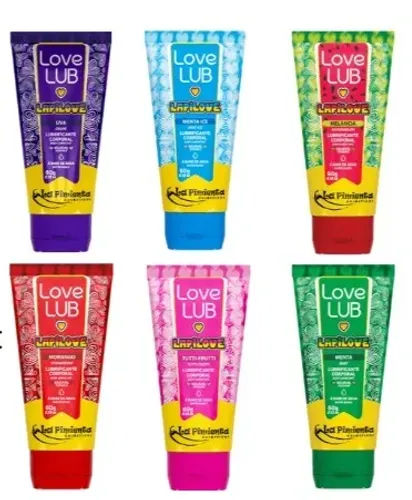 Lubrificante Lova Lub Bubbalove Sabores