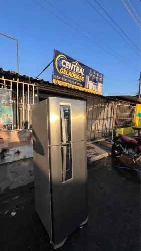 Geladeira Electrolux inox Frost free