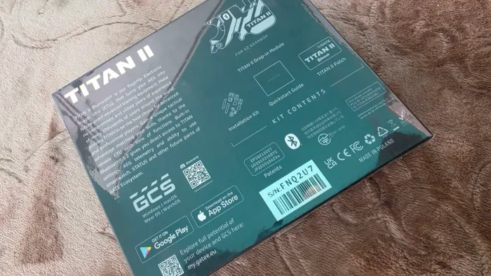 GATILHO ELETEONICO TITTAN GATE BLUETOOTH V2 HPA FRONT