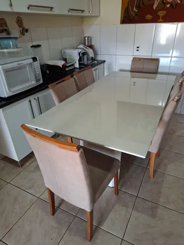 Mesa de cozinha 6 lugares