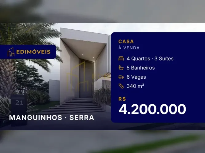 Manguinhos: Casa triplex 4 quartos, venha conhecer seu novo lar!