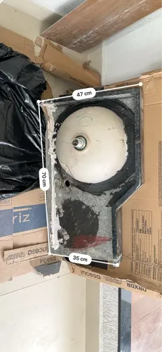 Bancada de banheiro com Cuba