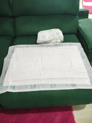 10 unidades de Tapete higiênico PET tamanho 90 X 60