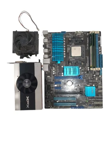 Kit Gamer de entrada AMD + 2Gb Vídeo + 8Gb Ram