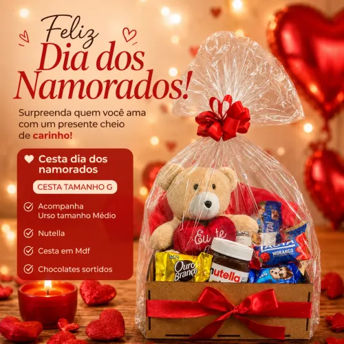 Cesta G dia dos namorados 