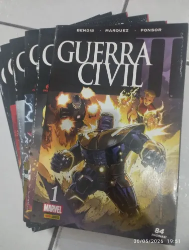HQ quadrinhos Marvel Guerra Civil II
