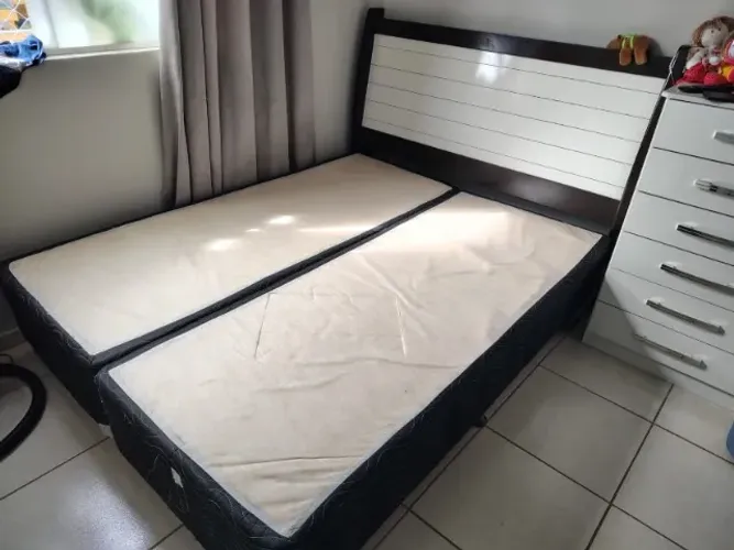 Box de casal Queen com Cabeceira