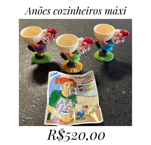 Kinder ovo-Anões cozinheiros máxi