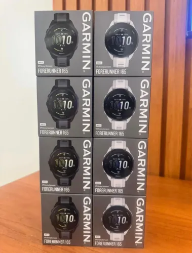 Garmin Forerunner 165 normal Preto/Branco Lacrados Novos