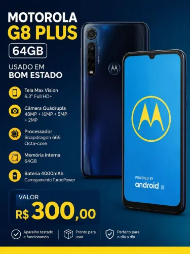 Moto G8 plus 