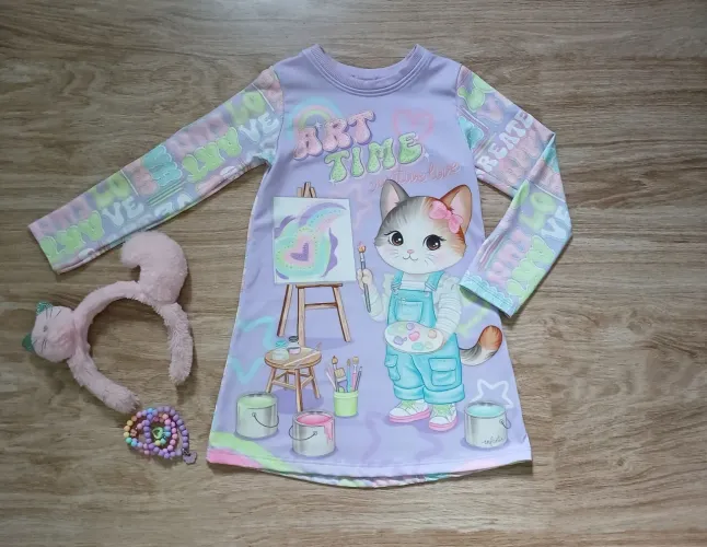 Vestido menina 4 anos