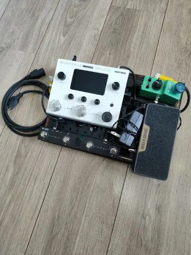 Pedalboard completo (Ampero Stomp 2)